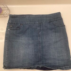 Short Jean Skort